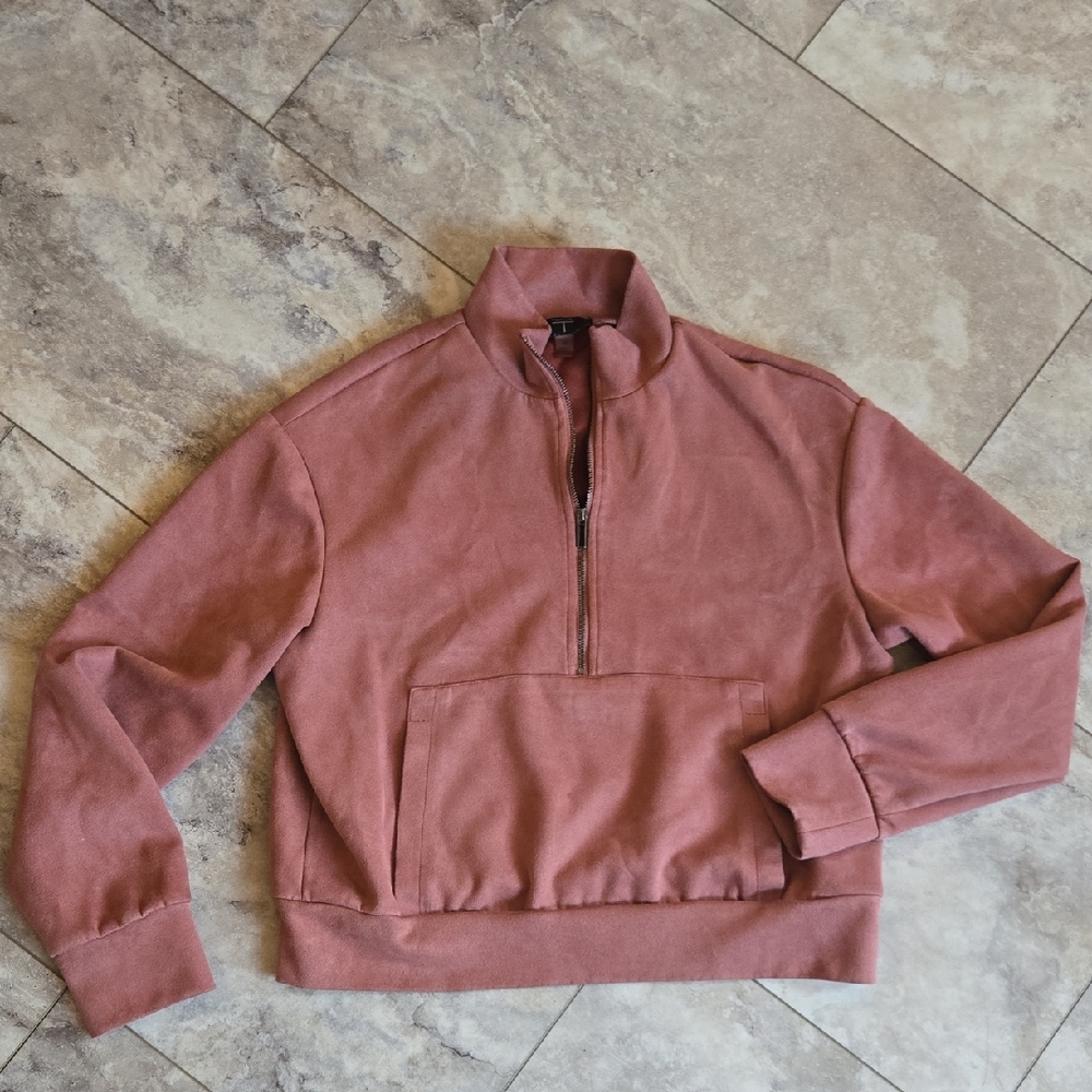 TAHARI 3/4 Zip Pullover